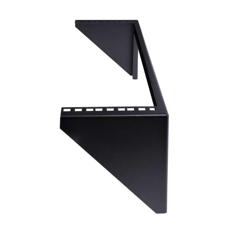 StarTech.com 3U 19” wandmontage verticale rackhouder, wandmontage patchpanelhouder voor data-/AV-/IT-/computerapparatuur, 3U-rack voor kast of serverruimte, draagvermogen 150 lb (68 kg)
