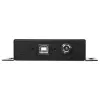 StarTech.com 2-poorts industriële, wandmontage USB-naar-serieel adapter-hub met DIN-railclips