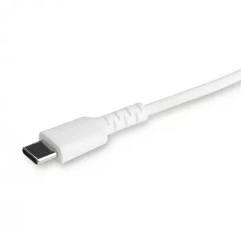 StarTech.com 1,8 m duurzame witte USB-C-naar-Lightning-kabel – slijtvaste, robuuste aramidevezel USB Type-C-naar-Lightning laad-/sync-stroomkabel – Apple MFi-gecertificeerde iPad/iPhone 12