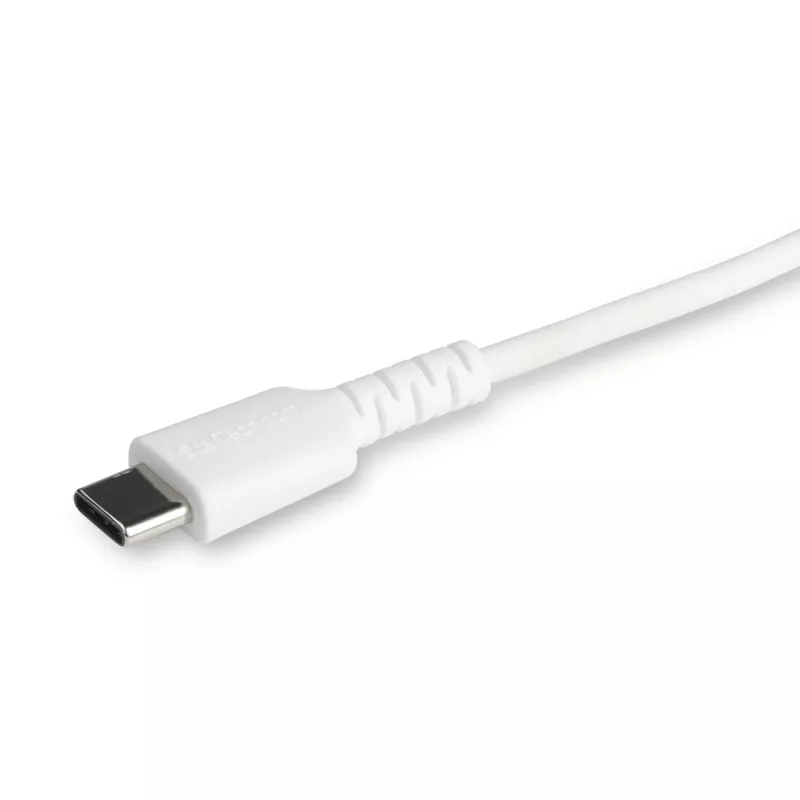 StarTech.com 1m duurzame witte USB-C-naar-Lightning-kabel – robuuste aramidevezel USB Type-C-naar-Lightning oplaad-/sync-netwerkkabel – Apple MFi-gecertificeerd iPad/iPhone 12