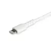 StarTech.com 1m duurzame witte USB-C-naar-Lightning-kabel – robuuste aramidevezel USB Type-C-naar-Lightning oplaad-/sync-netwerkkabel – Apple MFi-gecertificeerd iPad/iPhone 12