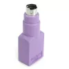StarTech.com reserve USB-toetsenbord-naar-PS/2-adapter – F/M, PS/2, USB A, paars