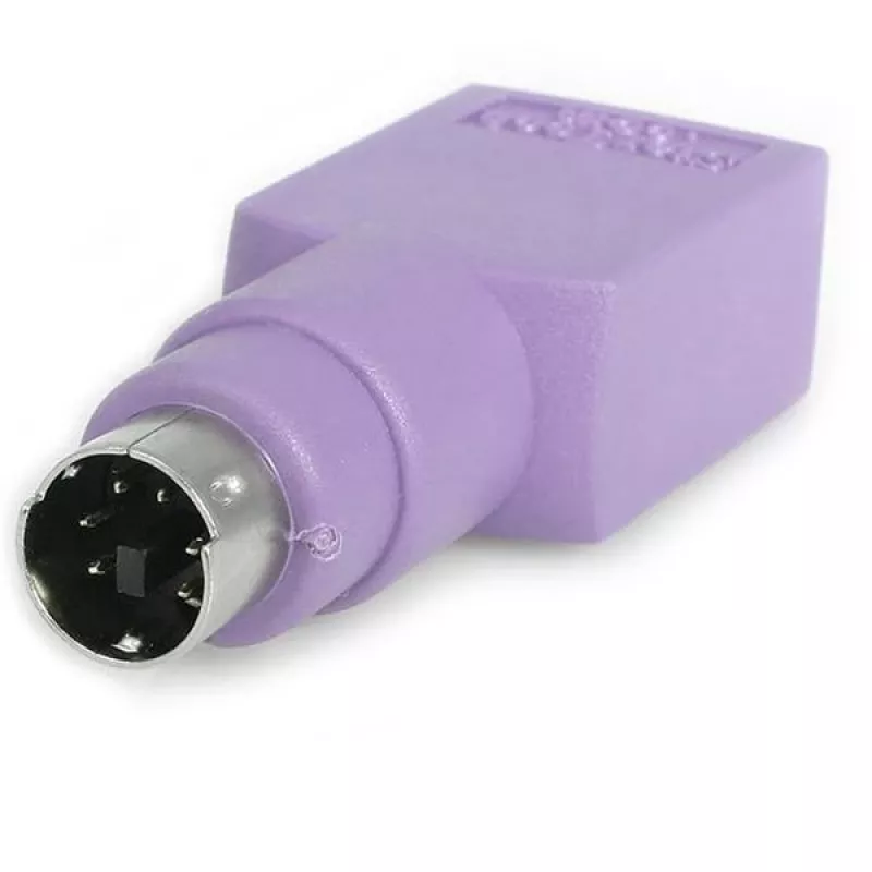 StarTech.com reserve USB-toetsenbord-naar-PS/2-adapter – F/M, PS/2, USB A, paars