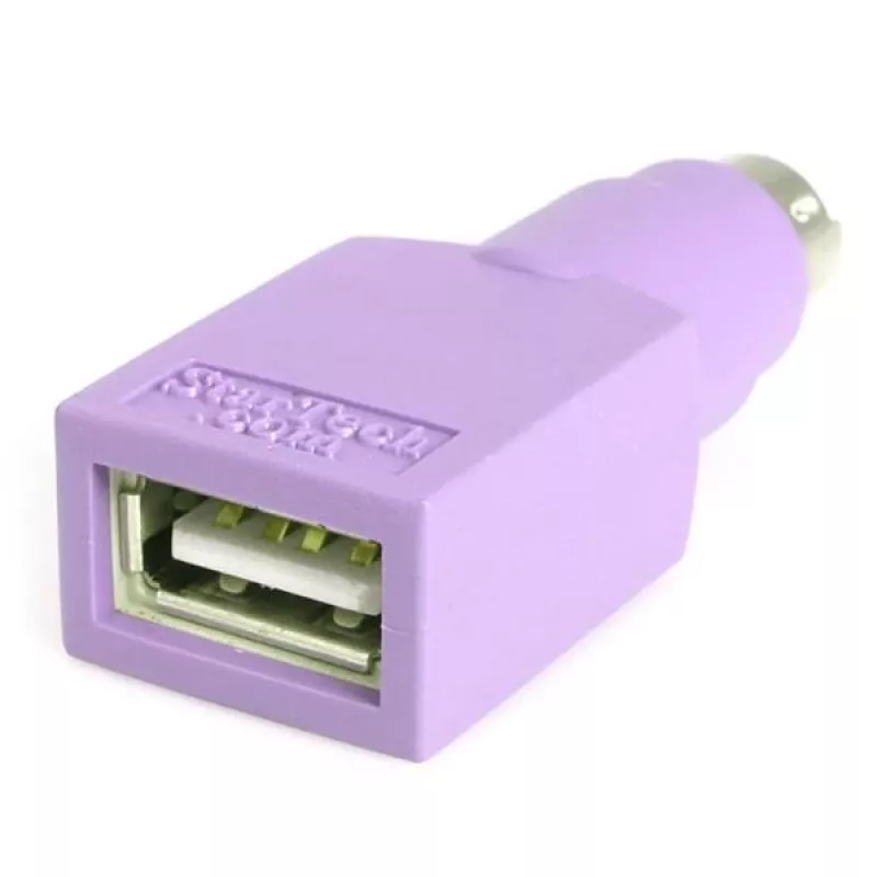 StarTech.com reserve USB-toetsenbord-naar-PS/2-adapter – F/M, PS/2, USB A, paars