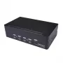 StarTech.com 4-poorts Dual DisplayPort KVM-switch - 4K 60Hz