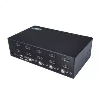StarTech.com 4-poorts Dual DisplayPort KVM-switch - 4K 60Hz