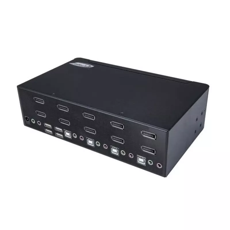 StarTech.com 4-poorts Dual DisplayPort KVM-switch - 4K 60Hz