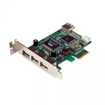 StarTech.com 4-poorts PCI Express low profile high speed USB-kaart