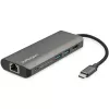 StarTech.com USB-C multiport-adapter – USB-C travel dock met 4K HDMI, 3x USB 3.0 hub, SD/SDHC, GbE, 60W PD 3.0 pass-through – USB Type-C/Thunderbolt 3 – vervangt DKT30CSDHPD