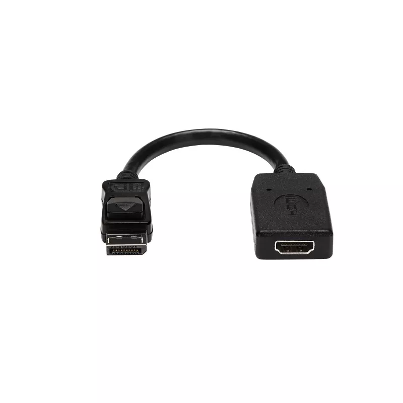 StarTech.com DP2HDMI DisplayPort-naar-HDMI-videoadapter/-converter, passief, tot 1920x1200, DP male – HDMI female, 24 cm