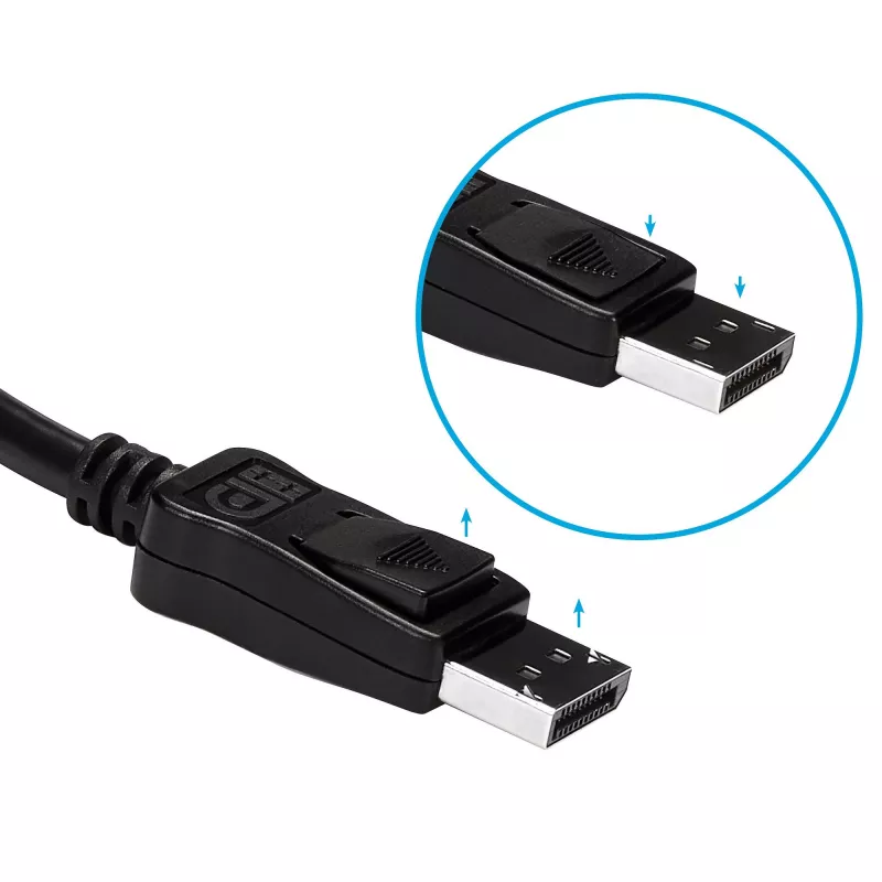 StarTech.com DP2HDMI DisplayPort-naar-HDMI-videoadapter/-converter, passief, tot 1920x1200, DP male – HDMI female, 24 cm