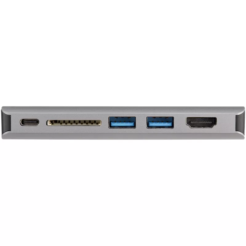 StarTech.com USB-C multiport-adapter – USB-C mini travel dock met 4K HDMI of 1080p VGA – 3x USB 3.0 hub, SD, GbE, audio, 100W PD pass-through – draagbare dockingstation voor laptop/tablet