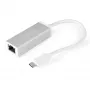 StarTech.com USB-C naar Gigabit-netwerkadapter – zilver, bekabeld, USB, Ethernet, 5000 Mbit/s, zilver