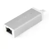 StarTech.com USB-C naar Gigabit-netwerkadapter – zilver, bekabeld, USB, Ethernet, 5000 Mbit/s, zilver