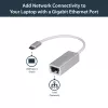 StarTech.com USB-C naar Gigabit-netwerkadapter – zilver, bekabeld, USB, Ethernet, 5000 Mbit/s, zilver