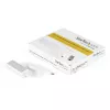 StarTech.com USB-C naar Gigabit-netwerkadapter – zilver, bekabeld, USB, Ethernet, 5000 Mbit/s, zilver