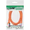 InLine patchkabel S/FTP PiMF Cat.6 250MHz PVC koper oranje 3m