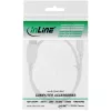 InLine USB 2.0 mini-kabel, Type-A stekker / Mini-B stekker (5-polig), wit, 0,5 m