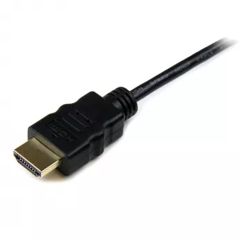 StarTech.com 50 cm Micro-HDMI-naar-HDMI-kabel met Ethernet – 4K 30 Hz video – robuuste high speed Micro-HDMI Type-D naar HDMI 1.4 adapterkabel/converterkabel – UHD HDMI-monitoren/televisies/displays – M/M