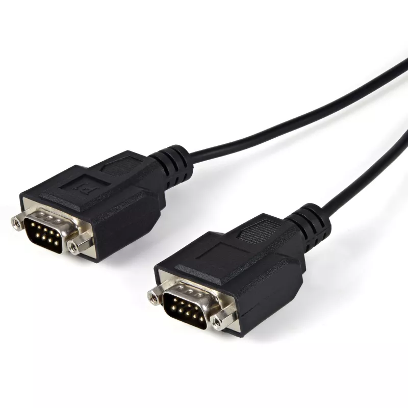 StarTech.com ICUSB2322F 2-poorts FTDI USB-naar-serieel-RS232-adapterkabel, USB 2.0, 2,1 m, zwart
