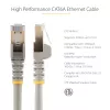 StarTech.com 5m CAT6a Ethernet-kabel - 10 Gigabit afgeschermd snagless RJ45 100W PoE patchkabel - 10GbE STP netwerkkabel met trekontlasting - grijs individueel getest/bekabeling is UL-gecertificeerd/TIA