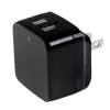 StarTech.com Dual-Port USB-wandlader – internationale reizen – 17W/3,4A – zwart