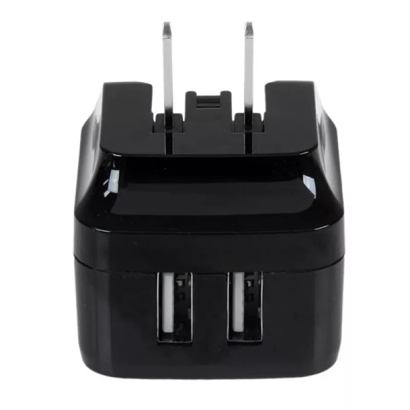 StarTech.com Dual-Port USB-wandlader – internationale reizen – 17W/3,4A – zwart