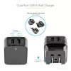 StarTech.com Dual-Port USB-wandlader – internationale reizen – 17W/3,4A – zwart