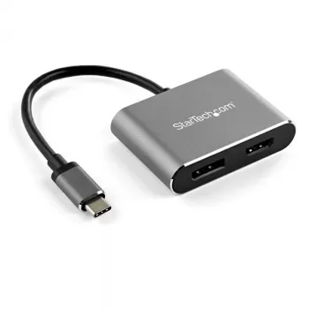 StarTech.com USB-C multiport videoadapter – 4K 60Hz USB-C naar HDMI 2.0 of DisplayPort 1.2 monitoradapter – USB Type-C 2-in-1 displayconverter HDMI/DP HBR2 HDR – Thunderbolt 3 compatibel