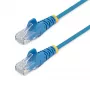 StarTech.com 1 m CAT6-kabel – slank – snagless RJ45-stekker – blauw