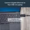 StarTech.com USB 3.0 naar Gigabit Ethernet NIC netwerkadapter – 10/100/1000 Mbit/s