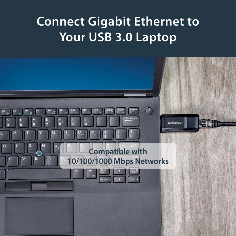 StarTech.com USB 3.0 naar Gigabit Ethernet NIC netwerkadapter – 10/100/1000 Mbit/s