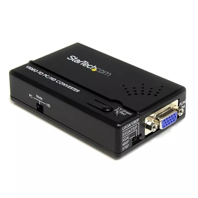 StarTech.com composite en S-video naar VGA video scan converter