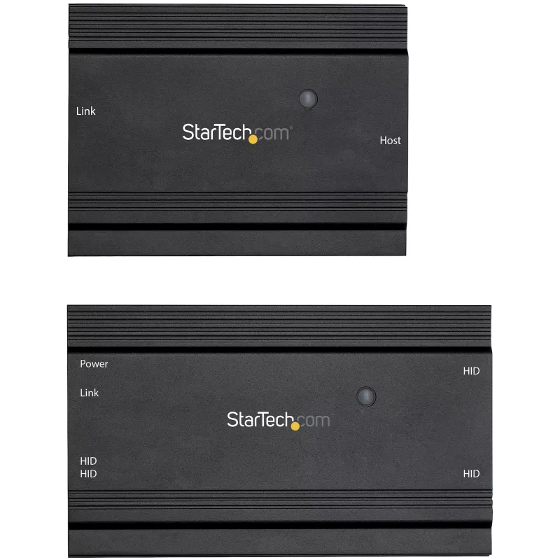 StarTech.com 4-poorts USB 2.0 extender hub via een enkele CAT5e/CAT6 Ethernet-kabel (RJ45) – 100m – USB extender hub adapterkit – metalen behuizing – extern gevoed – 480 Mbit/s
