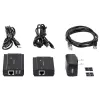 StarTech.com 4-poorts USB 2.0 extender hub via een enkele CAT5e/CAT6 Ethernet-kabel (RJ45) – 100m – USB extender hub adapterkit – metalen behuizing – extern gevoed – 480 Mbit/s