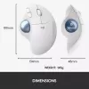 Muis Logitech ERGO M575 draadloze trackball RF draadloos + Bluetooth
