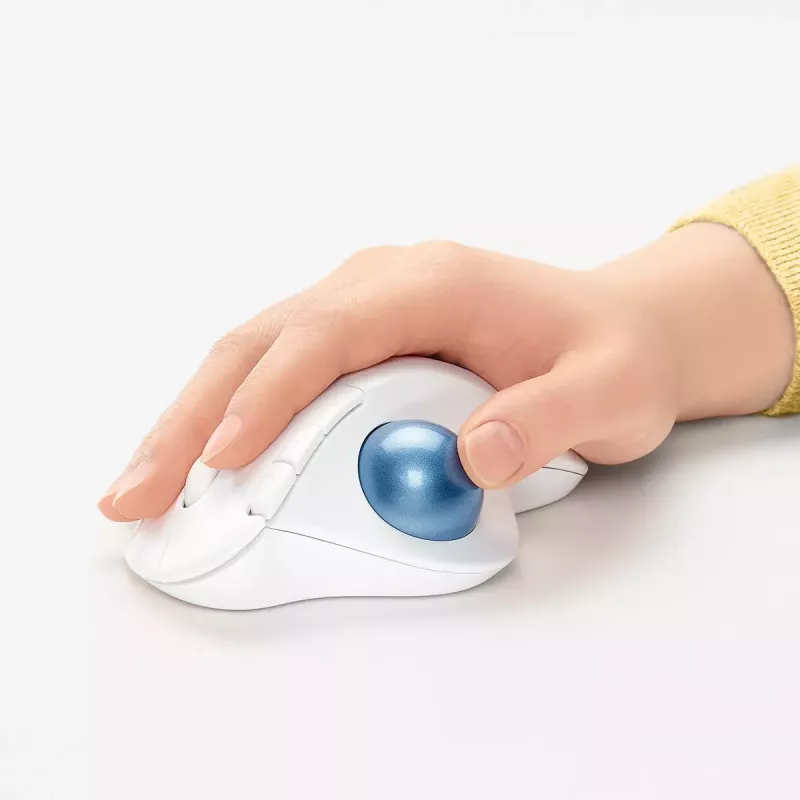 Muis Logitech ERGO M575 draadloze trackball RF draadloos + Bluetooth