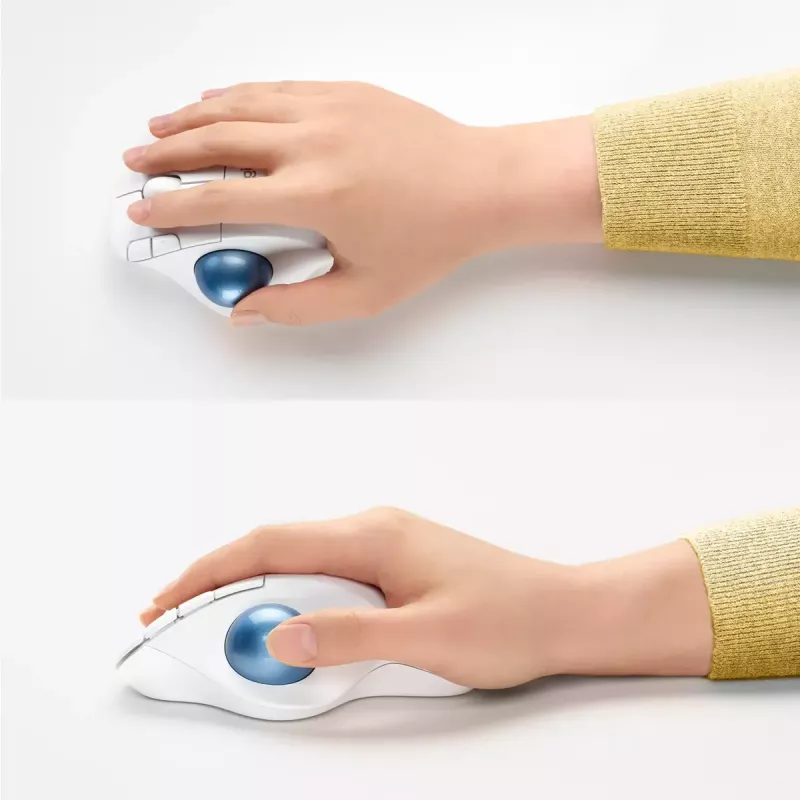 Muis Logitech ERGO M575 draadloze trackball RF draadloos + Bluetooth
