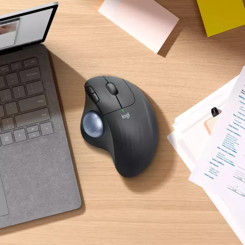 Muis Logitech ERGO M575 draadloze trackball RF draadloos + Bluetooth
