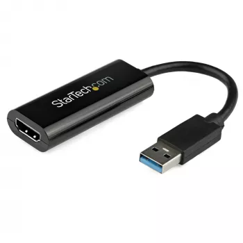 StarTech.com USB 3.0 naar HDMI adapter, USB naar HDMI monitorconverter voor Windows, 1080P (geen ondersteuning voor macOS/ChromeOS/Linux) – TAA