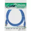 InLine Patchkabel F/UTP Cat.5e blauw 1m