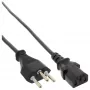 InLine netkabel Zwitserland zwart 1,8m 16652C