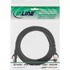 InLine patchkabel S/FTP PiMF Cat.6 250MHz PVC koper zwart 3m
