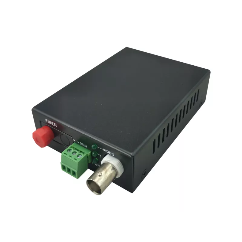 AV-transmitter LevelOne 1-kanaals BNC over glasvezel-extender-kit 20 km
