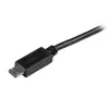 StarTech.com korte Micro-USB-kabel - M/M – 15 cm (6 inch), 0,15 m, USB A, Micro-USB B, USB 2.0, stekker/stekker, zwart