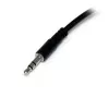 StarTech.com slanke stereo-splitterkabel – 3,5-mm-stekker naar 2x 3,5-mm-bus