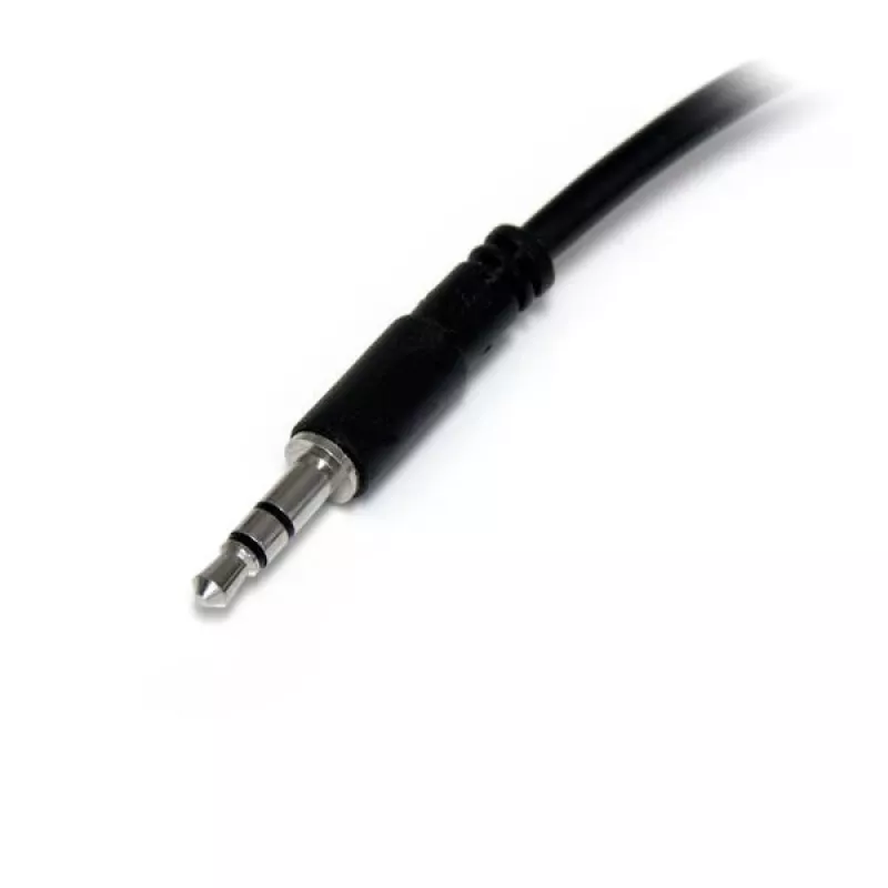 StarTech.com slanke stereo-splitterkabel – 3,5-mm-stekker naar 2x 3,5-mm-bus