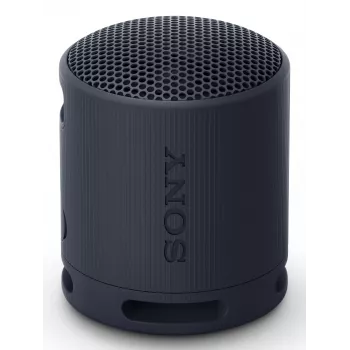 Sony SRS-XB100 - draadloze draagbare Bluetooth-luidspreker, robuust IP67 waterdicht & stofdicht, 16 uur accu, milieuvriendelijk, outdoor en reizen in zwart