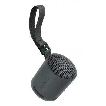Sony SRS-XB100 - draadloze draagbare Bluetooth-luidspreker, robuust IP67 waterdicht & stofdicht, 16 uur accu, milieuvriendelijk, outdoor en reizen in zwart
