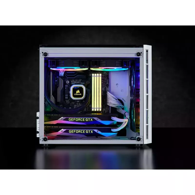 Corsair Crystal 280X Micro ATX wit pc-behuizing